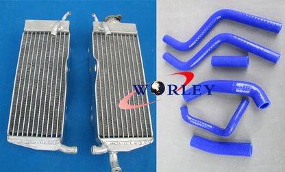 Aluminum Radiator + Black Hose for Honda CR250 CR250R (1988-1989)