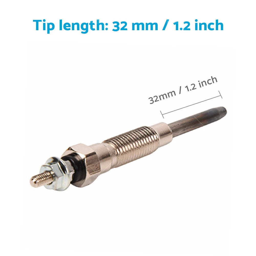 4x Glow Plugs for Toyota Hilux LN106 LN107 LN111 LN85 LN86 LN147 LN167