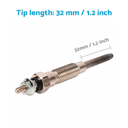 4x Glow Plugs for Toyota Hilux LN106 LN107 LN111 LN85 LN86 LN147 LN167