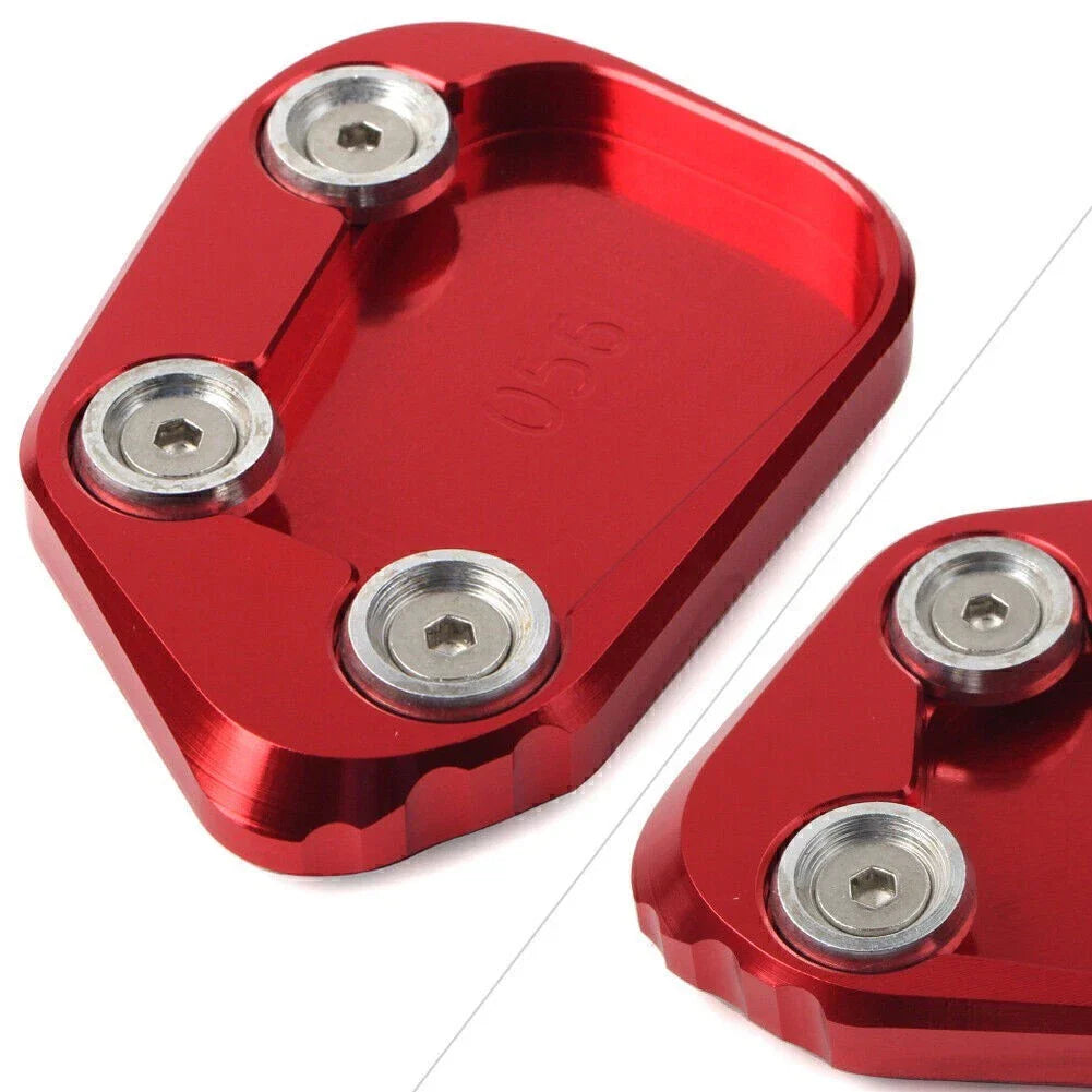 Kickstand Side Stand Enlarger Plate for HONDA CBR250RR (2017-2018) Red
