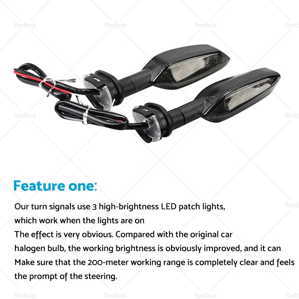 LED Turn Signal Lights for Yamaha MT-01 MT-03 MT-07 MT-09 MT-25 MT-10