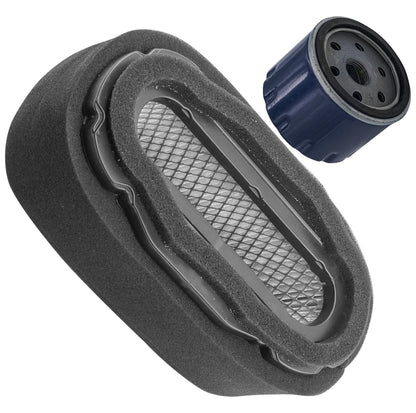 Air and Oil Filter Set for John Deere X320 X324 X360 X500 Z445 (2000–2009)