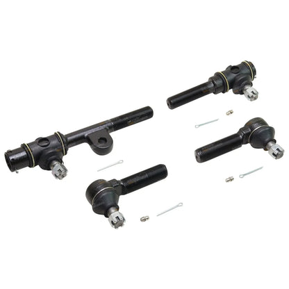4pc / Steering Tie Rod Relay Rod End Kit for Landcrusier VDJ76 VDJ78 VDJ79 4x4 V8