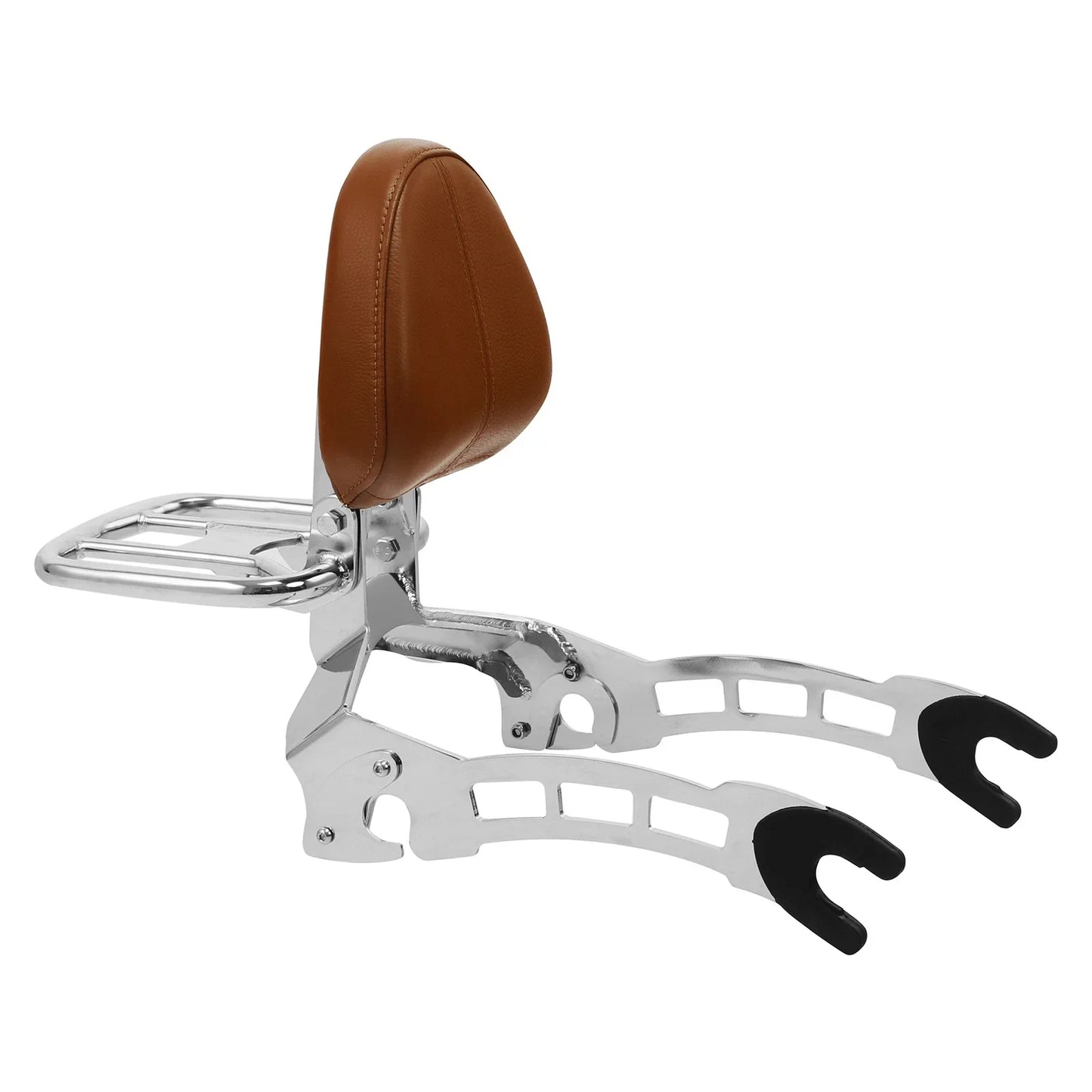 Sissy Bar Backrest Pad & Luggage Rack Spools for Indian Scout (2015-2024)