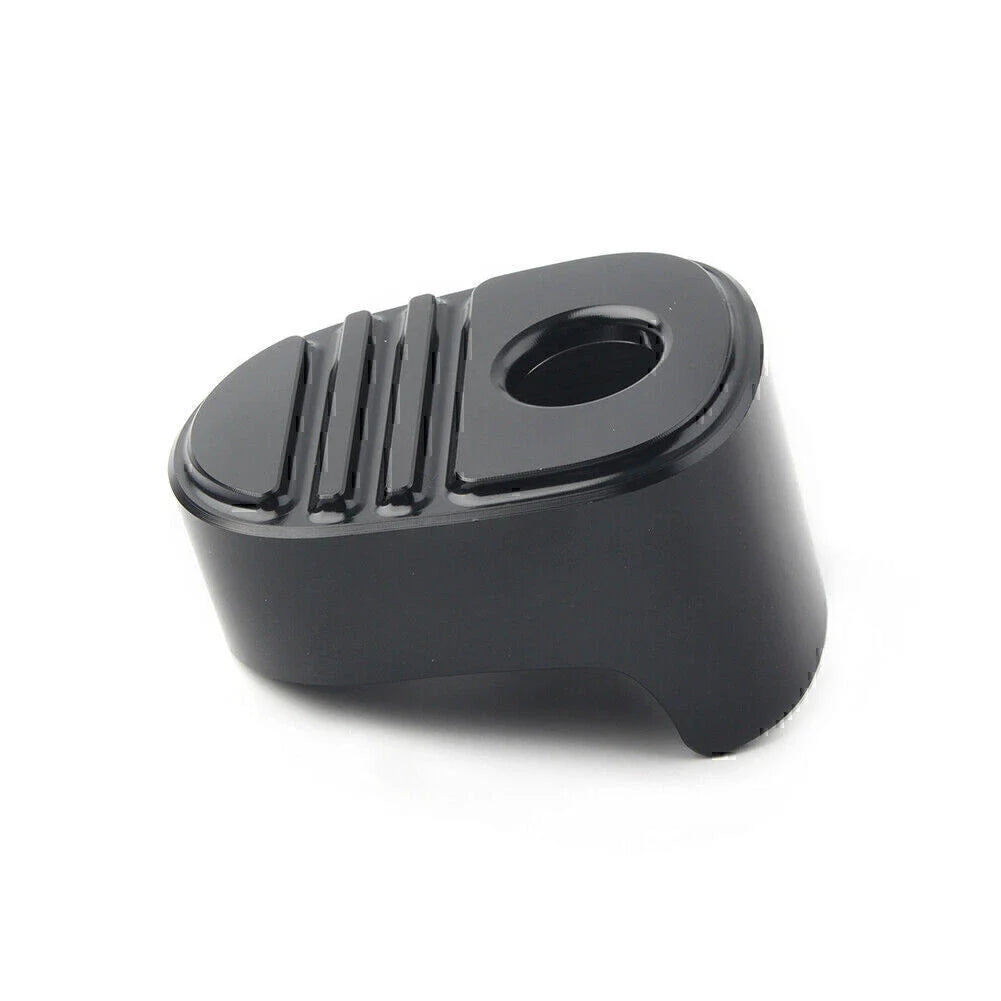Black Tri Line Ignition Switch Cover for Harley Electra Road Glide (2014-2018)