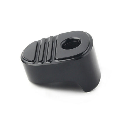 Black Tri Line Ignition Switch Cover for Harley Electra Road Glide (2014-2018)