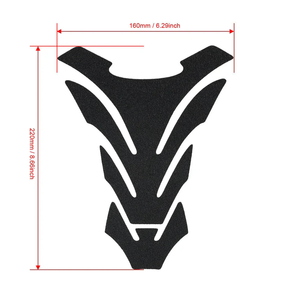 Universal Motorcycle Anti-Slip Tank Pad Stickers for BMW & Suzuki
