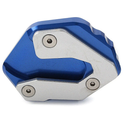 CNC Blue Side Kickstand Extension Plate for Yamaha MT-09 Tracer, XSR 900