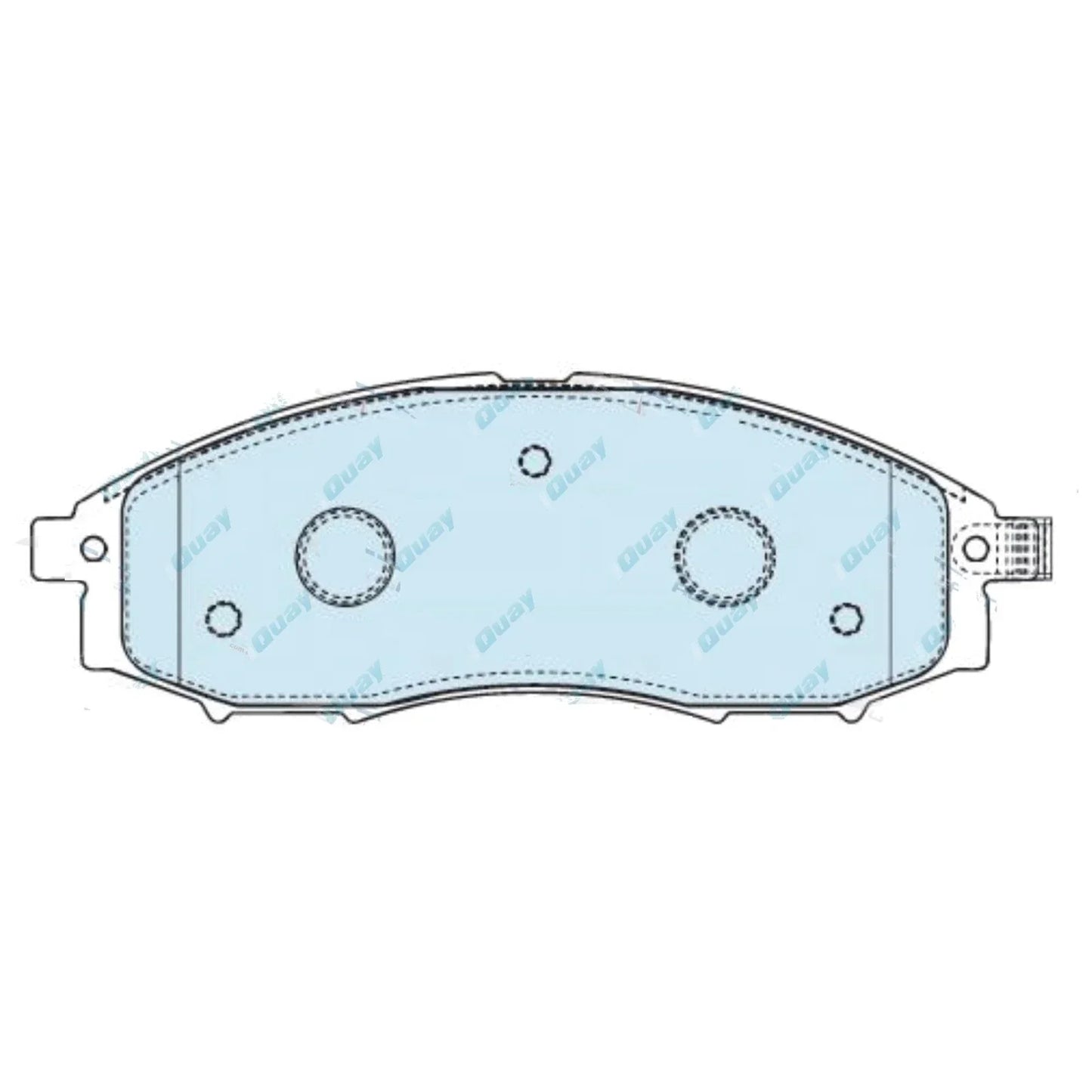 HD Front Disc Brake Pads Set for Nissan Navara D22 1997~2016 4x4 Ute