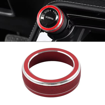 Red Console Drive Mode Knob Surround Ring for Lexus NX250 350 450h (2022-2024)