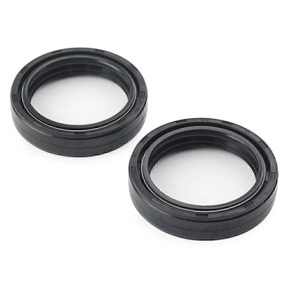 Black 48x60mm Motorcycle Front Fork Damper Shock Absorber Oil Seal