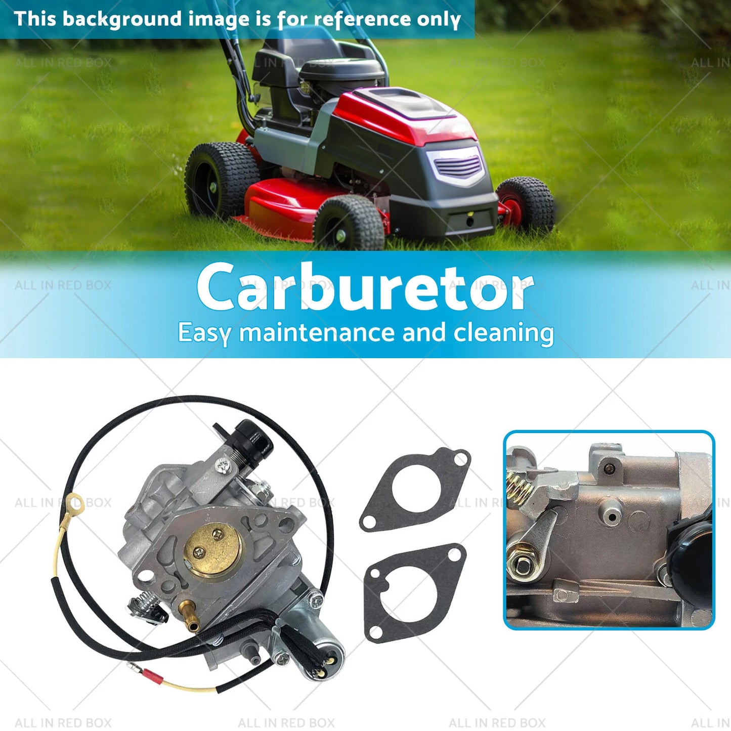 Carburetor for Honda GX610 GX620 Lawn Mower 18HP 20HP OHV V Twin Engine