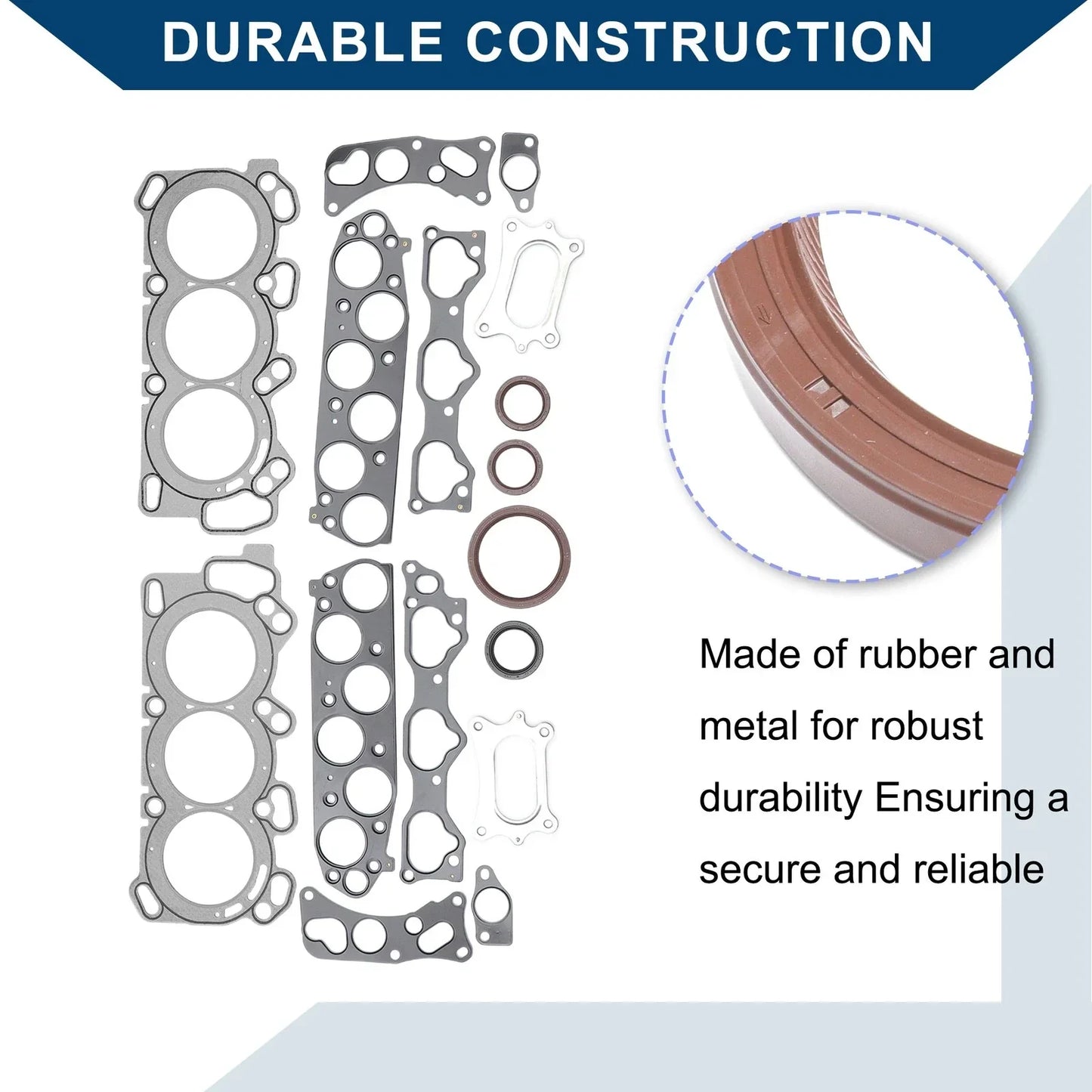 Cylinder Head Gasket Kit for Honda J35Z2 Engine (2005-2010) - 1 Set