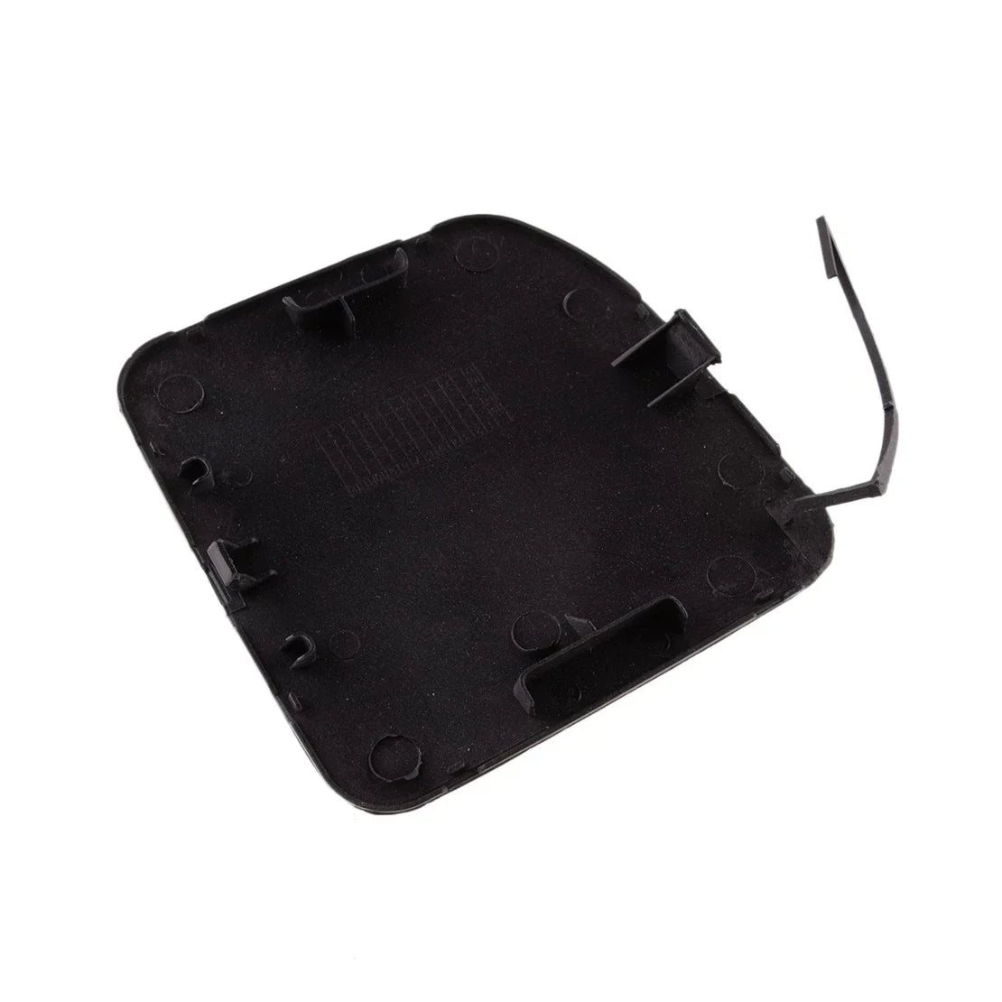 Black Front Bumper Towing Eye Hook Cap for Nissan Versa (2015-2019)