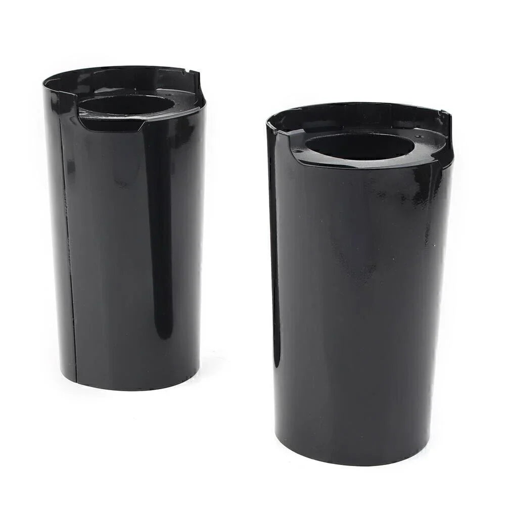 Black Fork Slider Covers for Harley Touring Electra Street Tri Glide (2014+)
