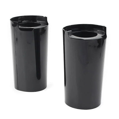 Black Fork Slider Covers for Harley Touring Electra Street Tri Glide (2014+)