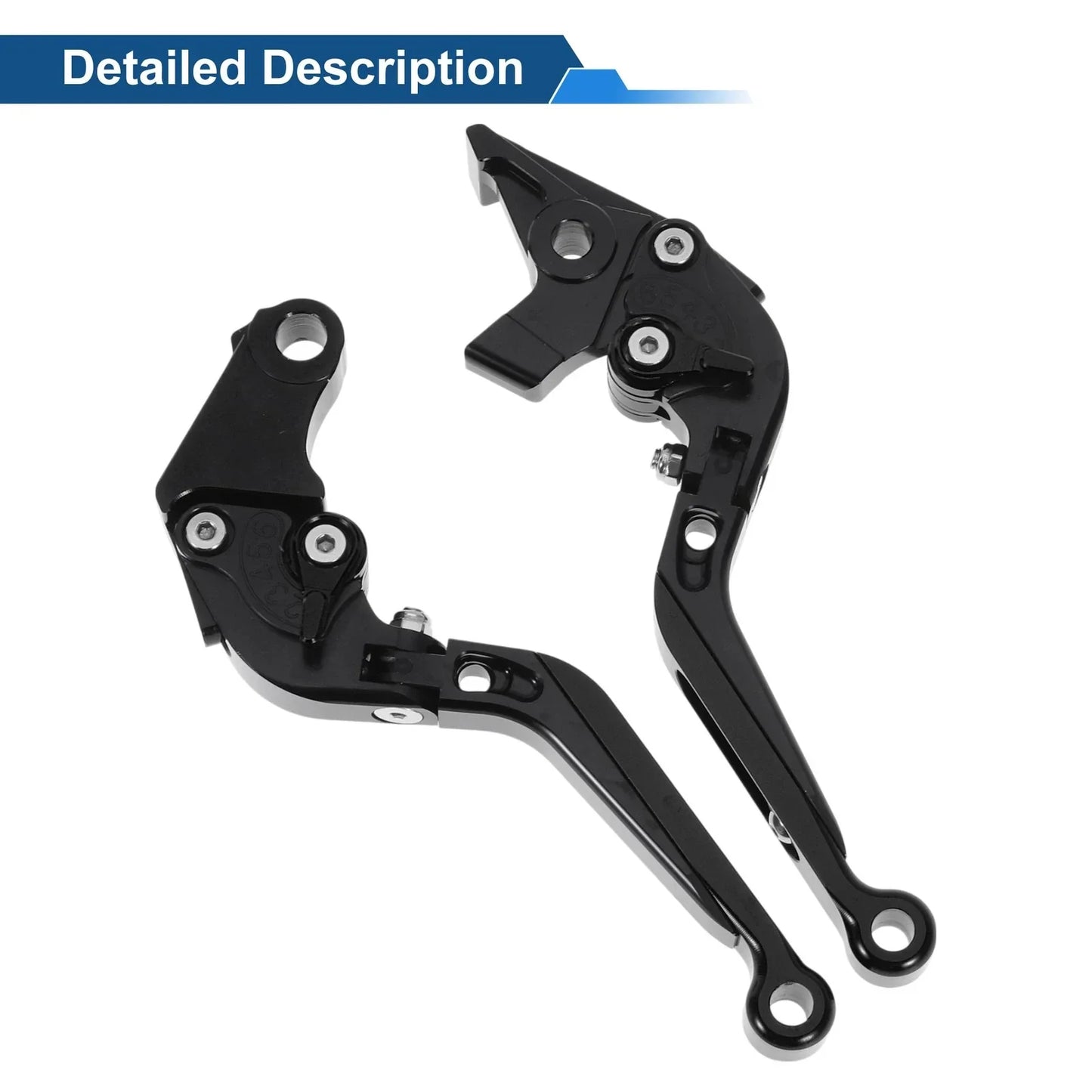 Adjustable Brake Clutch Levers for Honda X11 (1999-2002) - Solid Black