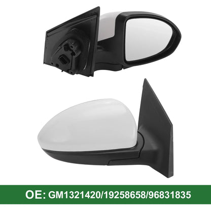 Passenger Side Door Mirror for Chevrolet Cruze (2011-2015) - 3 Pins Replacement
