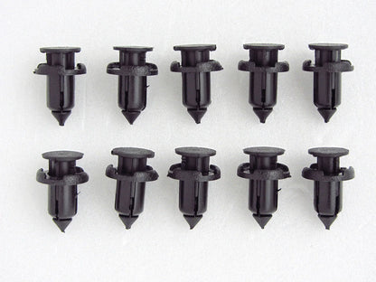 10 x Isuzu D-Max Holden Rodeo Vauxhall Brava Front Bumper Clips (2002-2012)