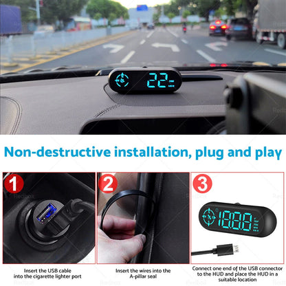 LED Digital GPS Speedometer for Universal Vehicles