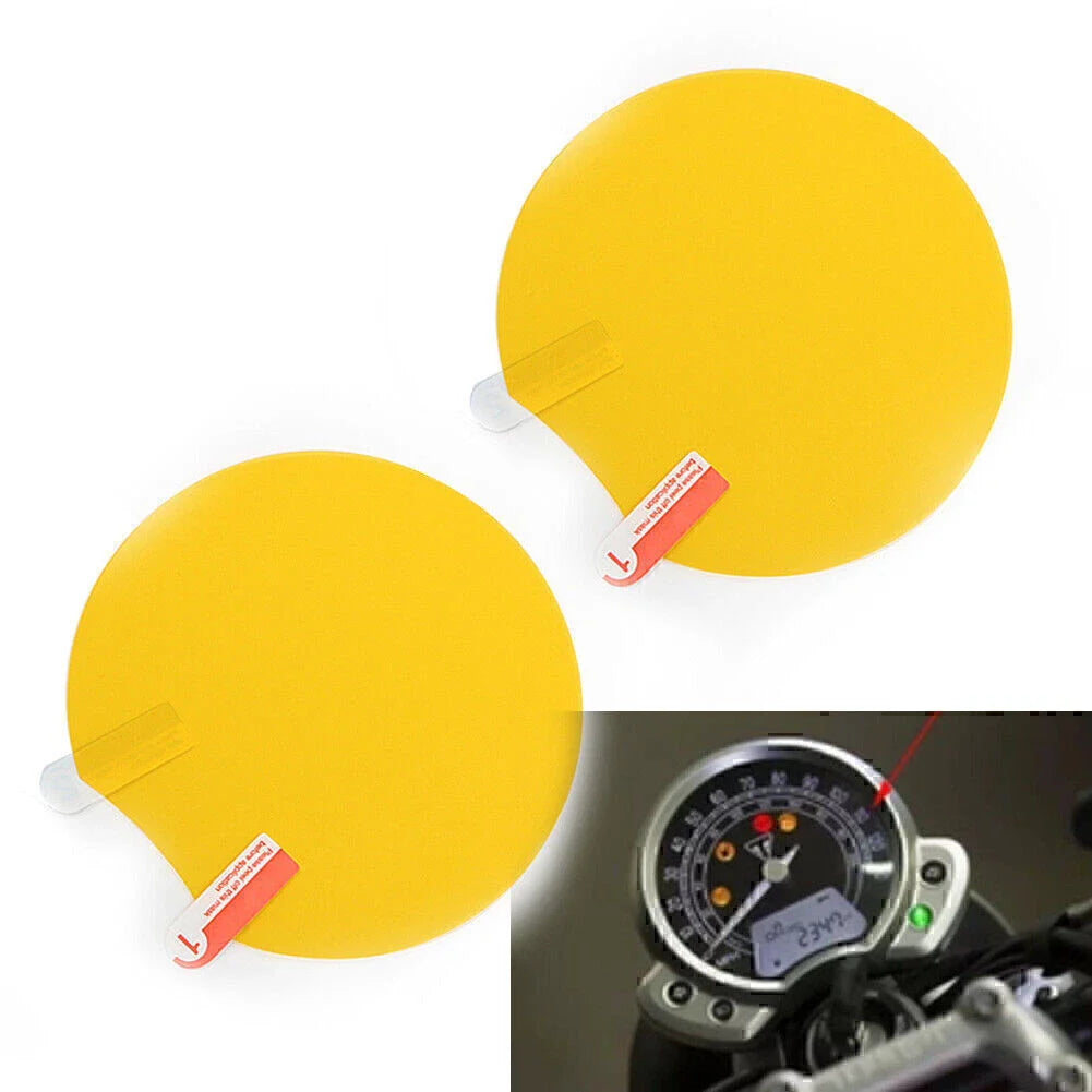 Clear Speedometer Tachometer Gauge Film for Bobber Street Twin