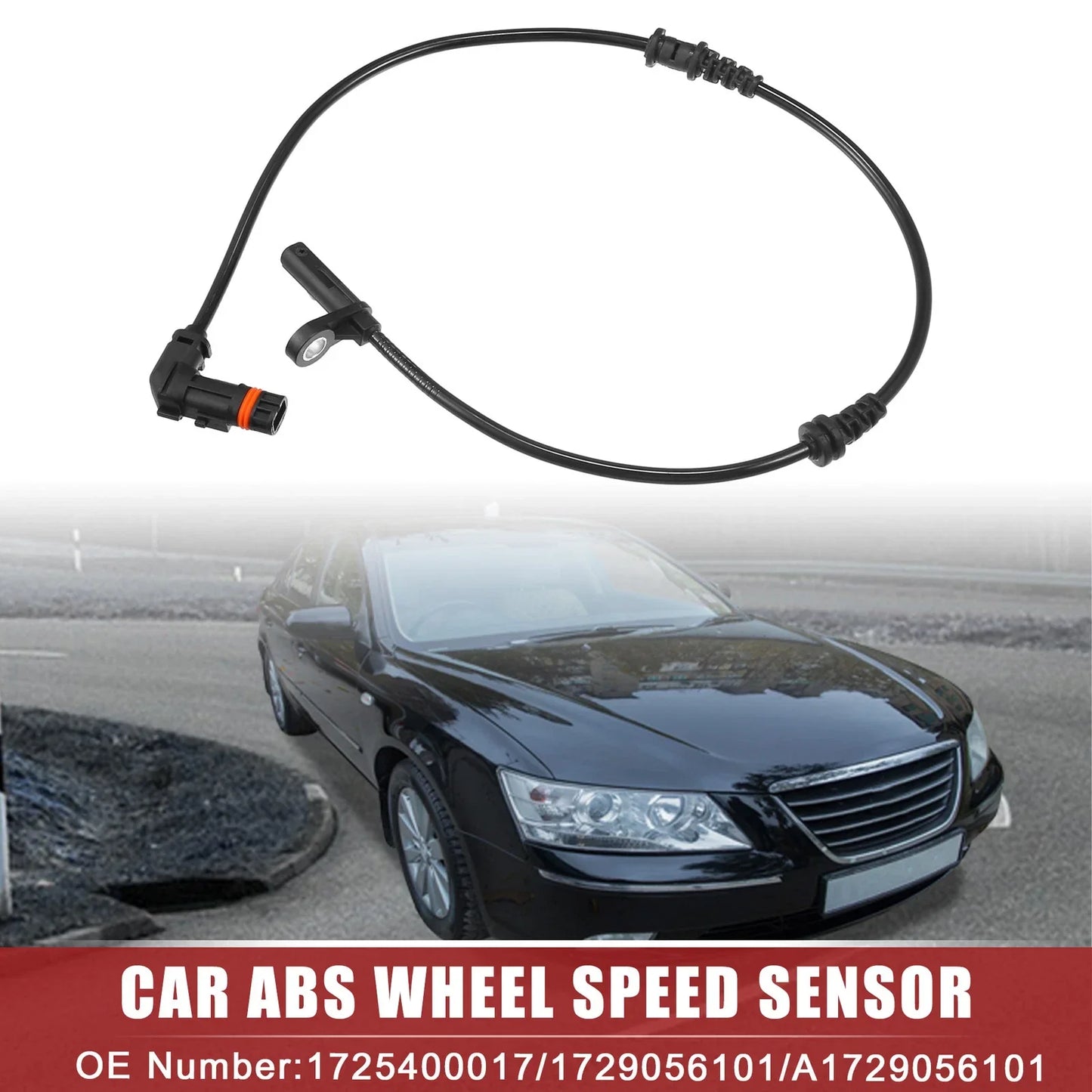 Front Right ABS Wheel Speed Sensor for Mercedes-Benz SLC300 SLK250 SLK300 SLK350 (2016-2020)