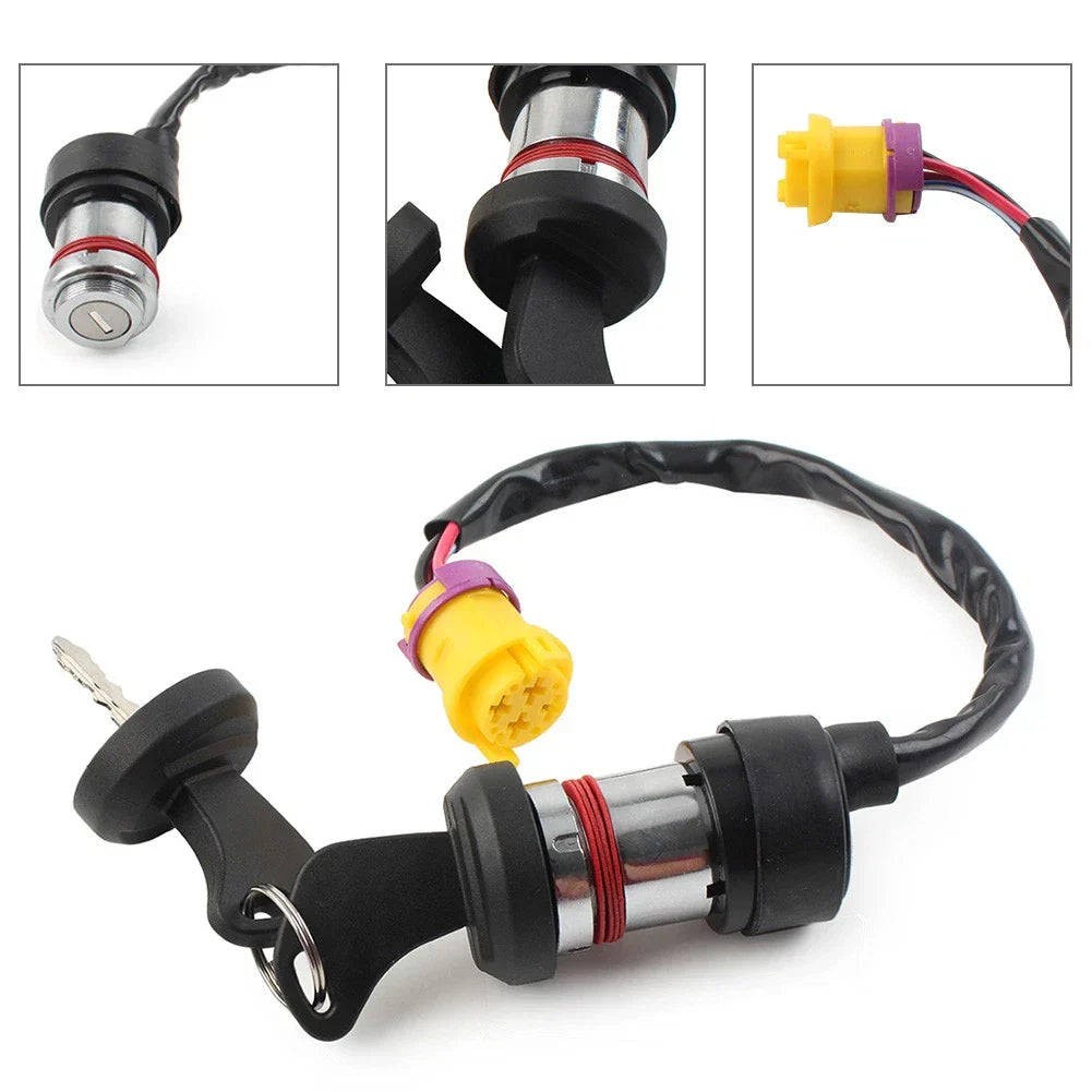 Ignition Key Switch for Linhai Bighorn 260 300 400 ATV (2005-2023)