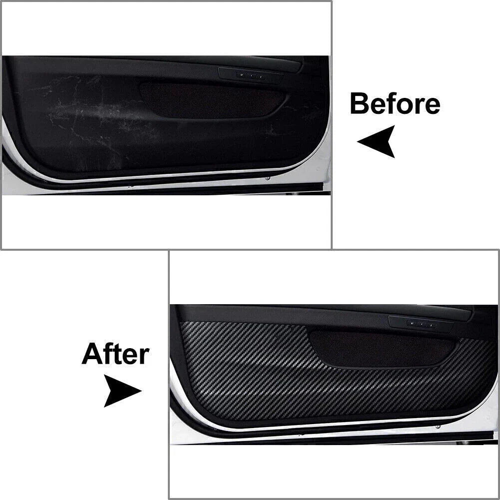4 x Car Door Anti Kick Pad Protection Covers for BMW F10 (2011-2017)