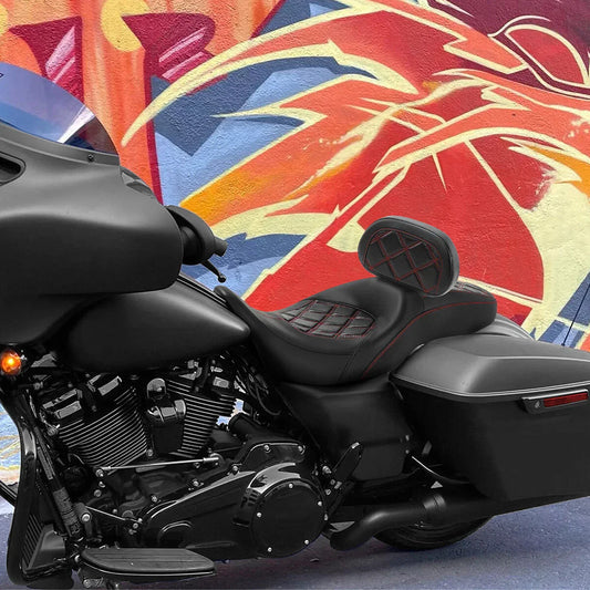 Backrests Driver & Passenger for Harley Street Glide (2009-2023)