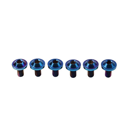 6 x M5x30mm Titanium Alloy Torx Head Bolts for Bike Motorcycle