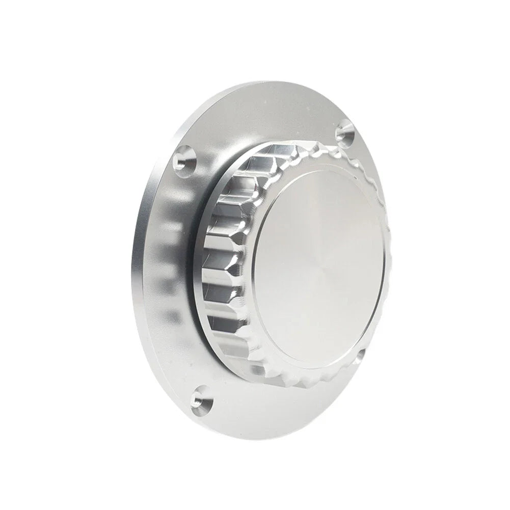 Flat Chrome Gas Fuel Tank Cap for BMW K1 K75 K100 K1100 (1988-1993)