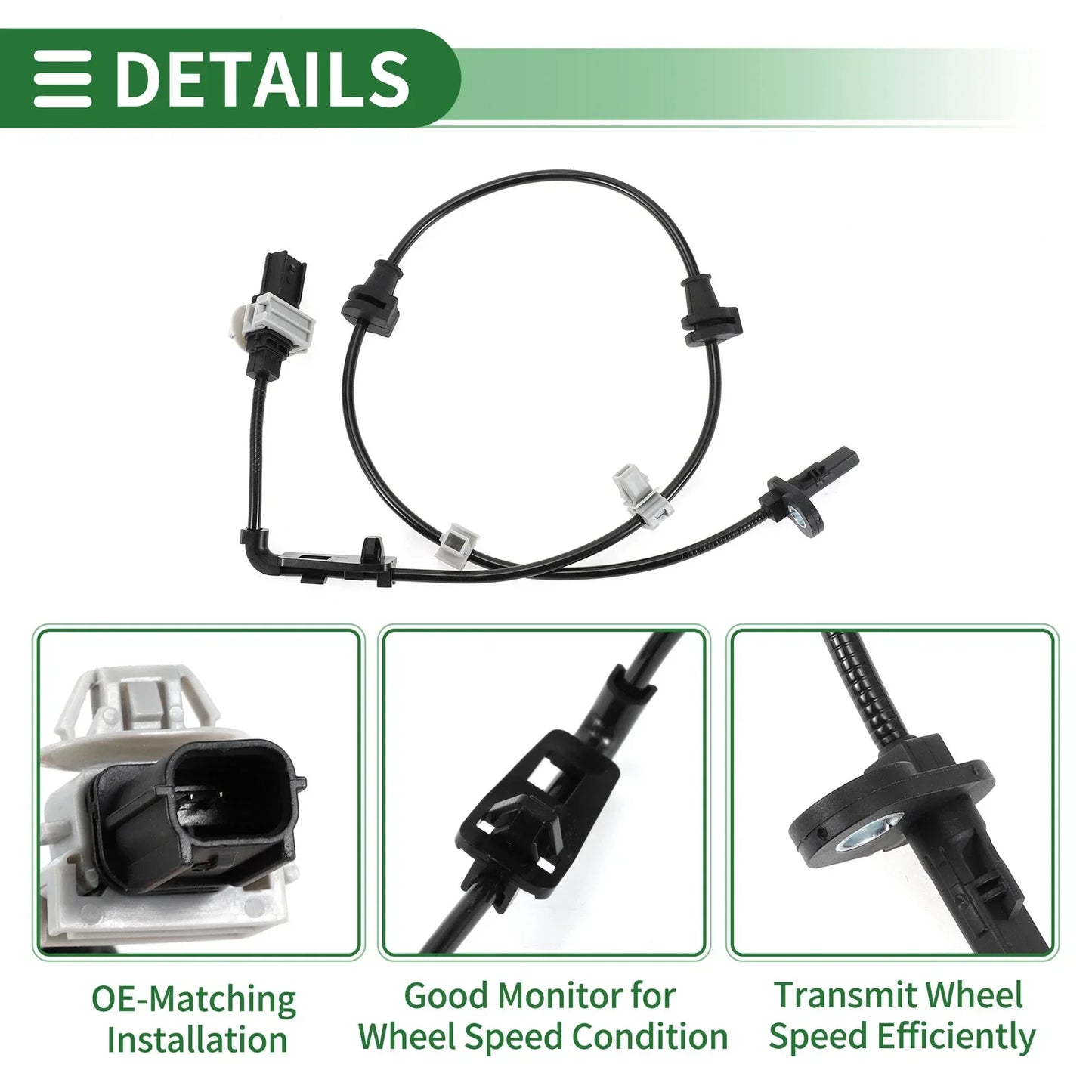 ABS Wheel Speed Sensor for Honda Insight Front Right (2000-2006)