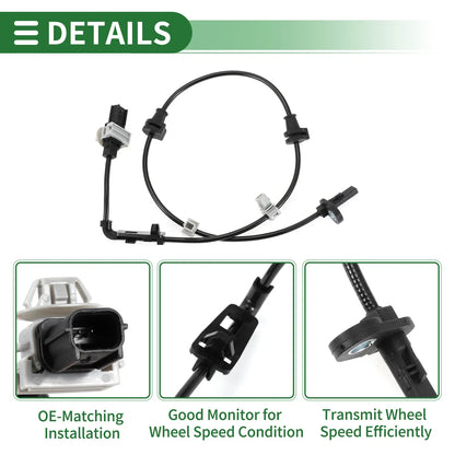 ABS Wheel Speed Sensor for Honda Insight Front Right (2000-2006)
