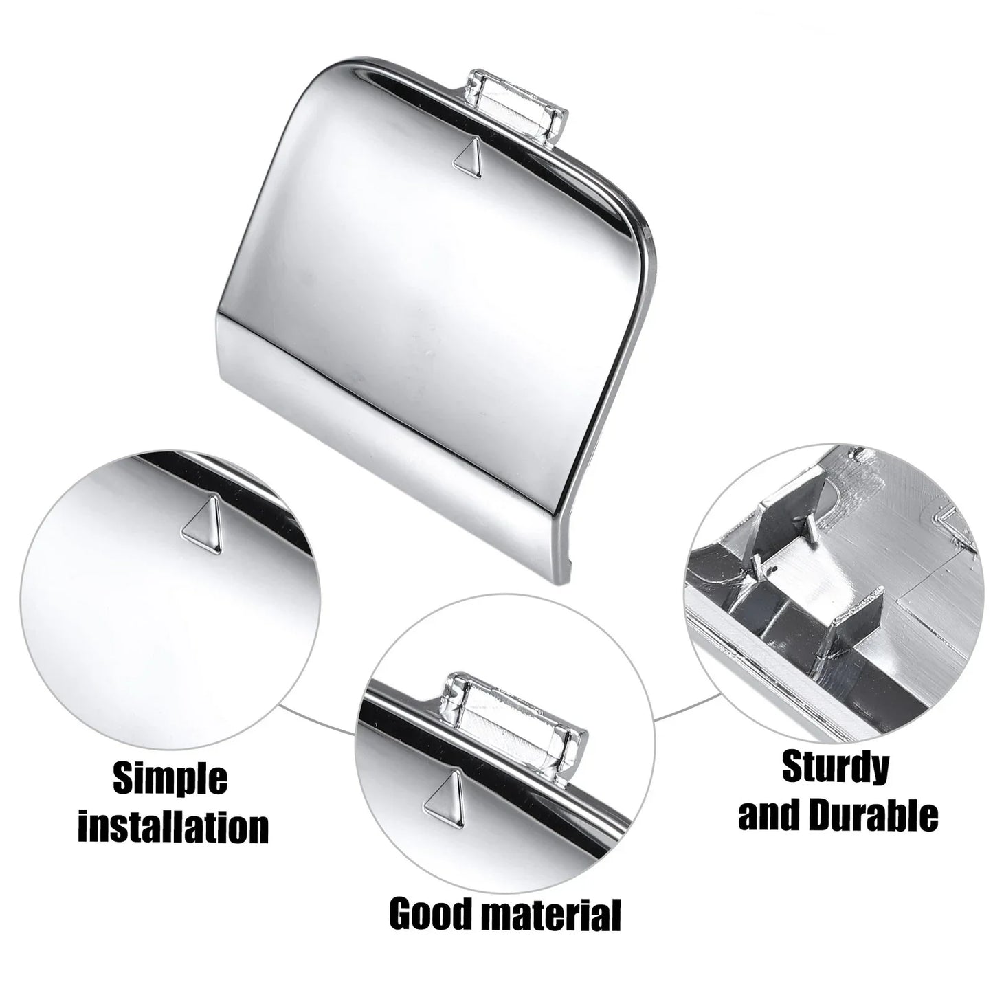 Rear Bumper Tow Eye Hook Cover for Mercedes Benz GLA X156 (2014-2020)
