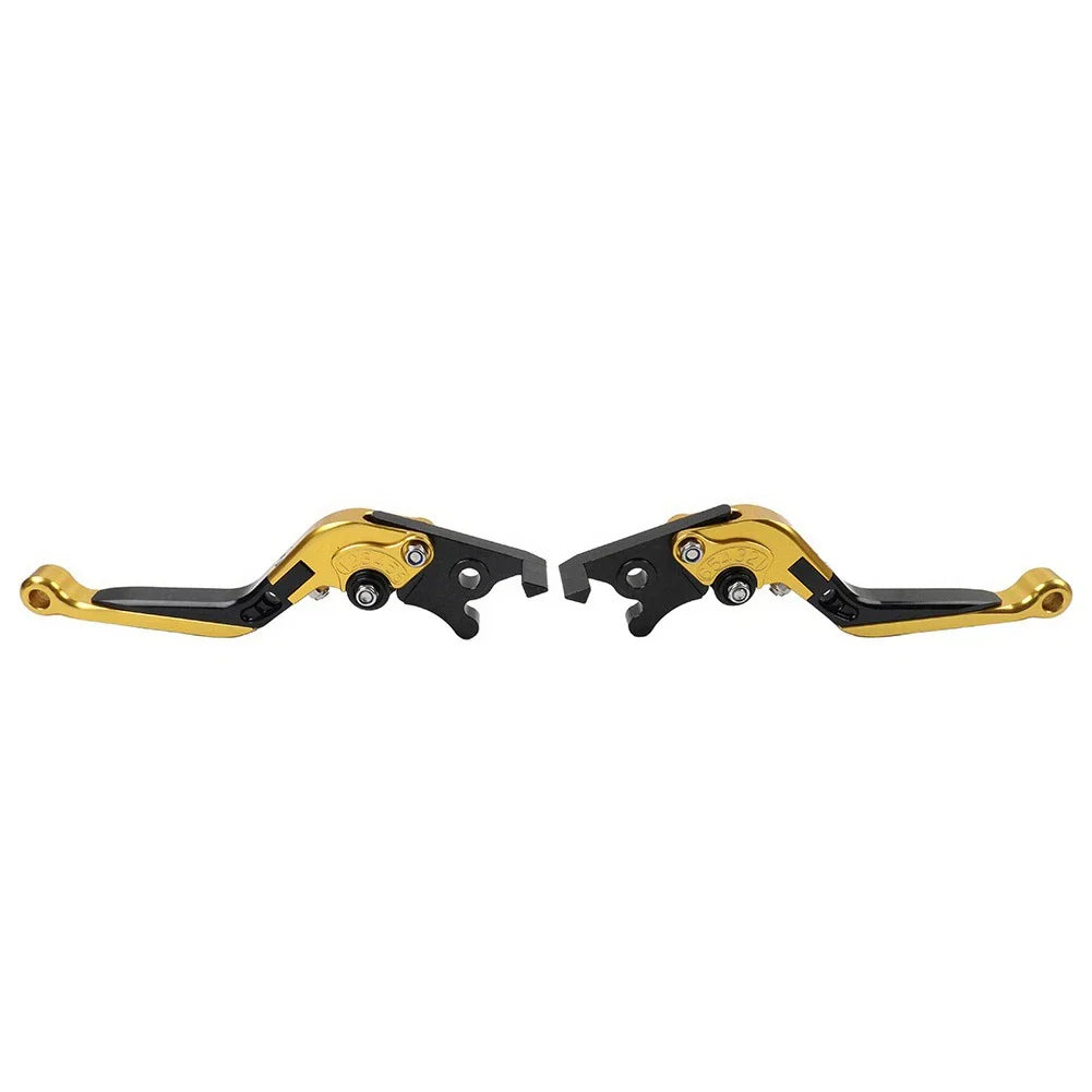 Gold CNC Folding Brake Clutch Levers for BMW S1000XR (2015-2021)