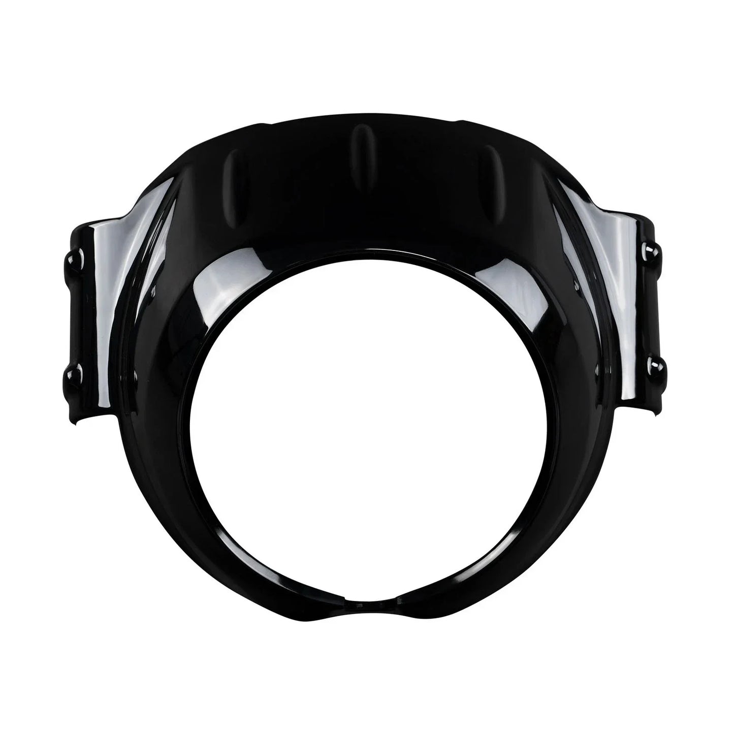 Vivid Black Headlight Fairing Cover for Indian Scout Sixty Bobber Classic (2016-2023)