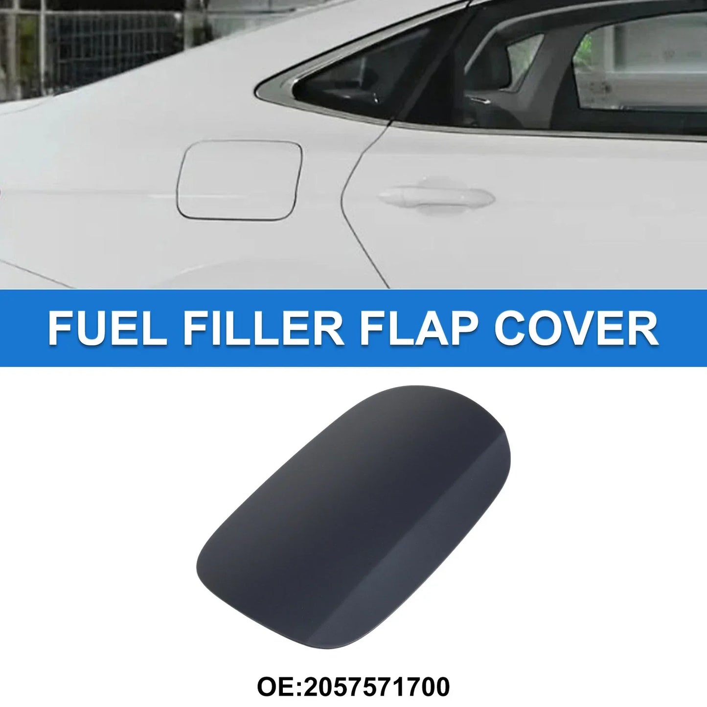 Fuel Tank Door Cap for Mercedes-Benz W205 Gas Tank Flap (2014-2019)