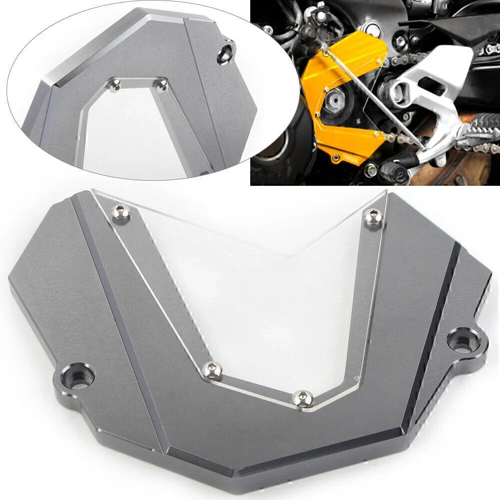 Titanium Front Sprocket Cover Chain Guard for Yamaha MT-09 FZ09 Tracer 900 (15-20)