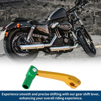 Folding Motorcycle Gear Shifter Lever for Honda CRF150F (2003-2017) Gold Green