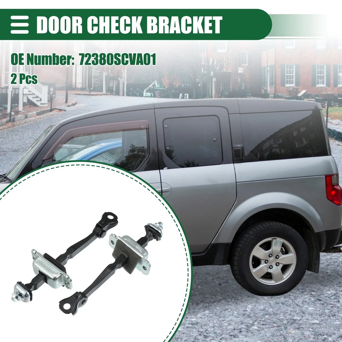 2 x Door Check Strap Assembly for Honda Element (2003-2011)