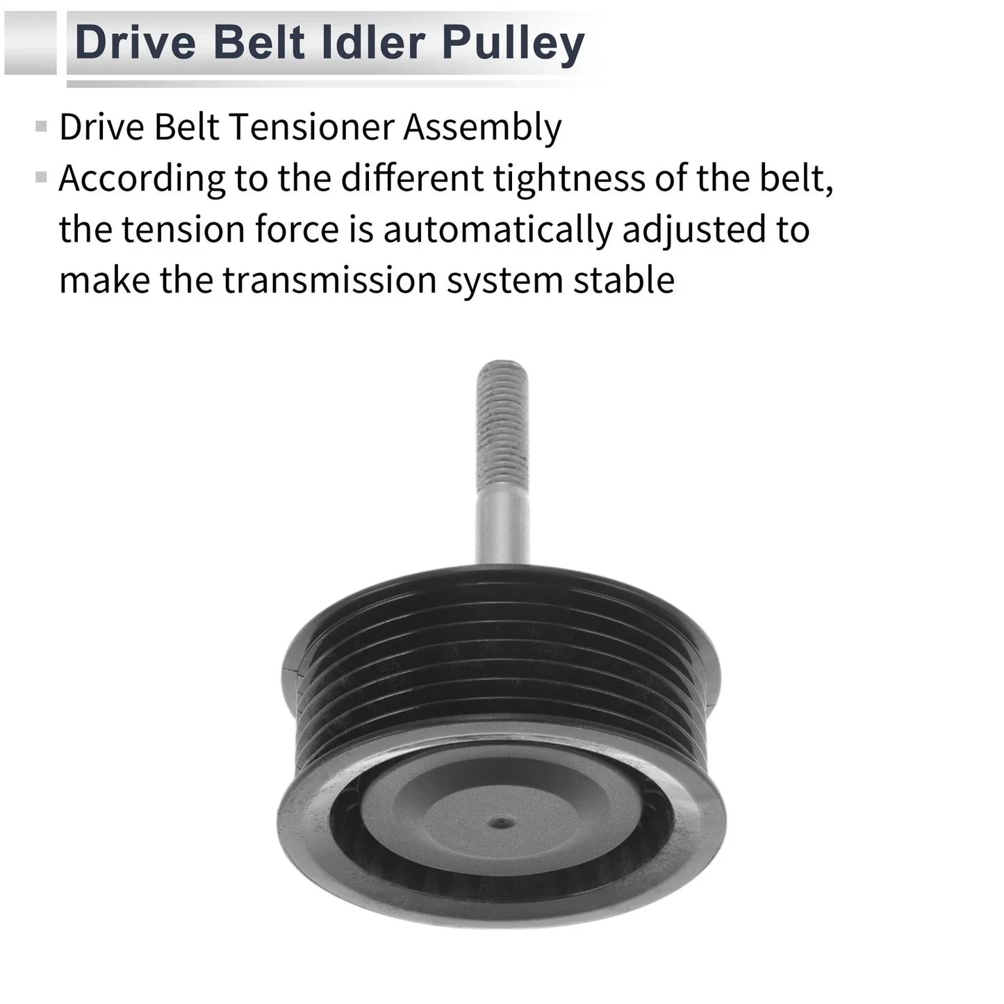 Drive Belt Idler Pulley for Porsche Cayenne (2008-2010) 1 x Pcs