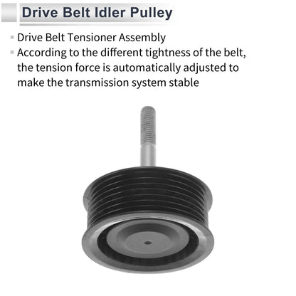 Drive Belt Idler Pulley for Porsche Cayenne (2008-2010) 1 x Pcs