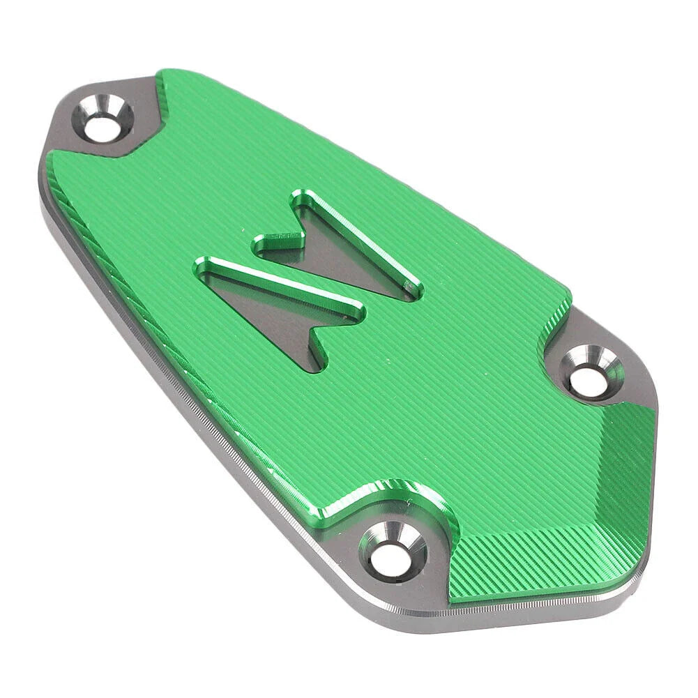 Green Front Brake Fluid Reservoir Cover Cap for Kawasaki Z1000 (2010-2017)