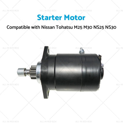Starter Motor for Nissan Tohatsu NS25 NS30 M25 M30 2-Stroke (1992-2005)