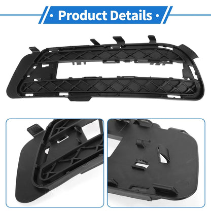 Front Left Fog Light Grill for Mercedes-Benz E350 (2009-2016) Black