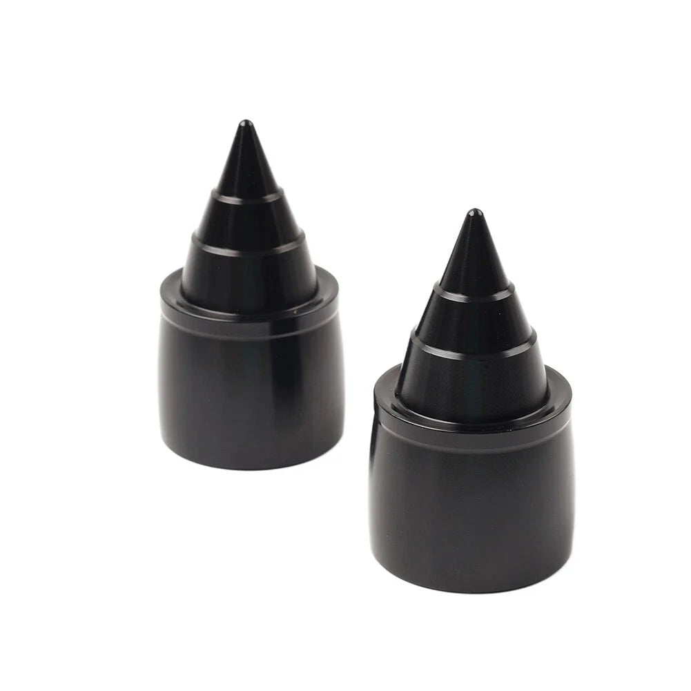 Front Axle Cap Nut Covers for Harley Touring Road Glide Dyna FXD Street Bob