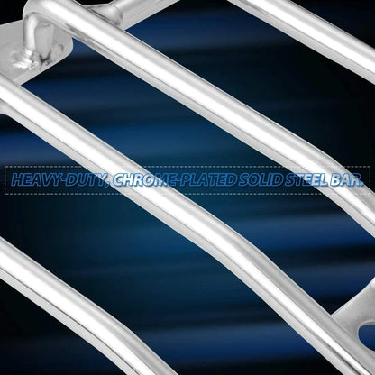 Chrome Solo Seat Rear Luggage Rack for Harley Sportster XL 883 1200 (2004-2015)