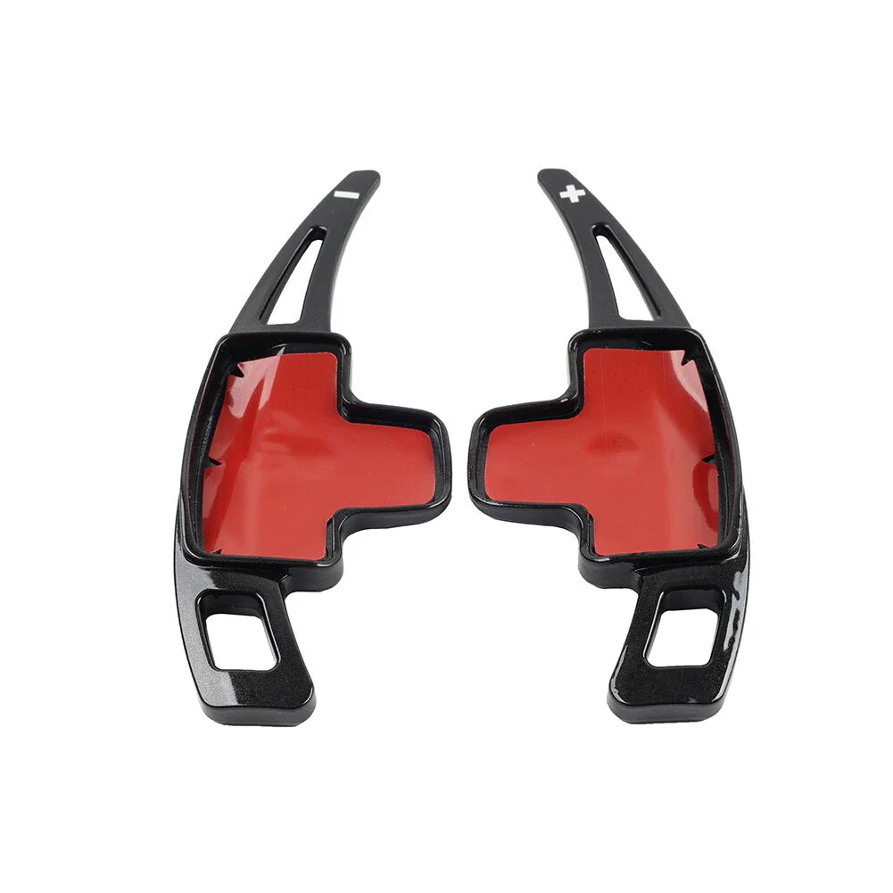 Black Steering Wheel Paddle Shifter Extensions for Benz A B C E M R S CLA CLS GLA