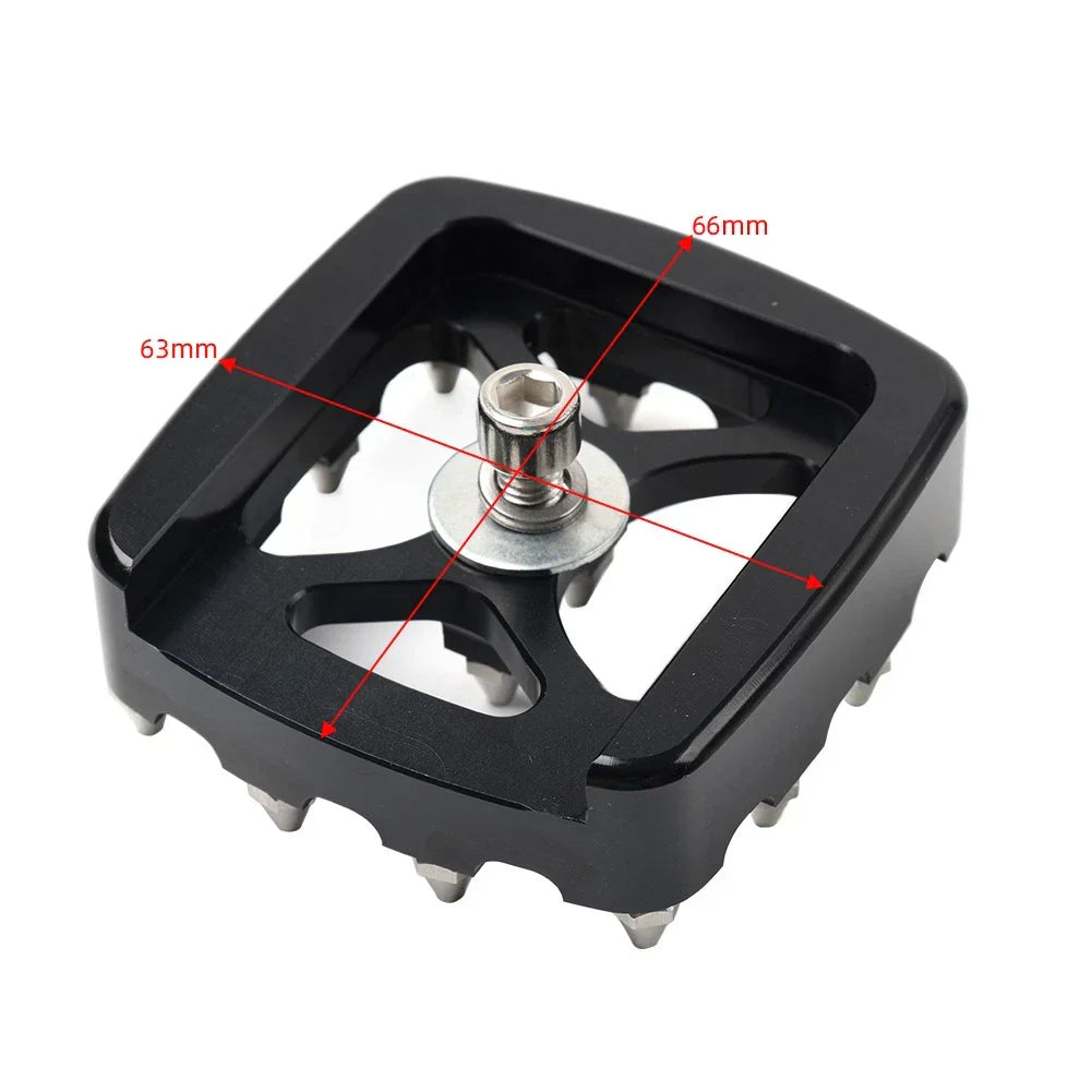 Brake Pedal Pad Cover for Harley Dyna Sportster XL883 Softail XG