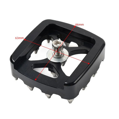 Brake Pedal Pad Cover for Harley Dyna Sportster XL883 Softail XG